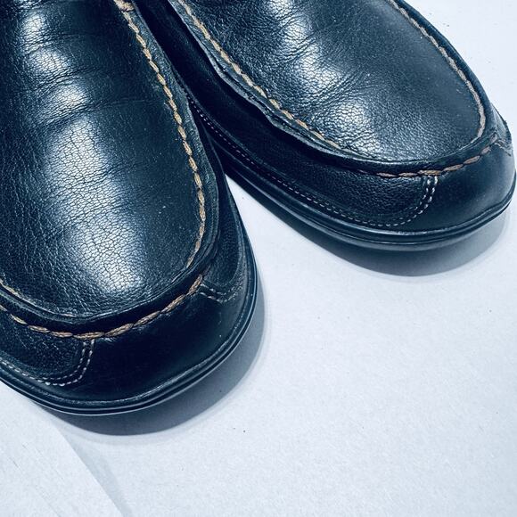 Cole Haan Tucker Venetian Mens 11.5M Black Leather Slip On Loafers C03557 main image 7